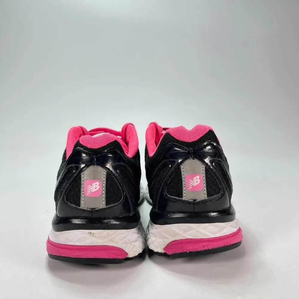 New Balance 790v1 Black Pink Lace Up Athletic Running Shoes Women's Size 7.5